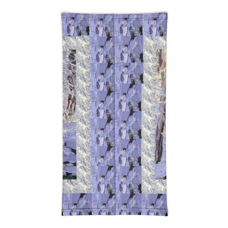 mockup_Back_Flat_White Frozen Beauty Face Mask Neck Gaiter