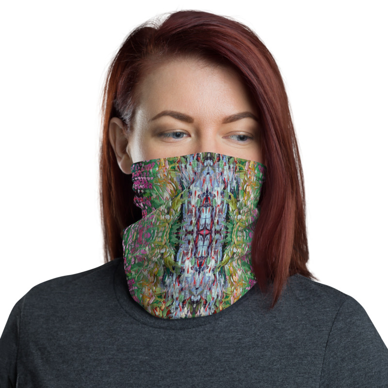 Magic Lilies Face Mask Neck Gaiter
