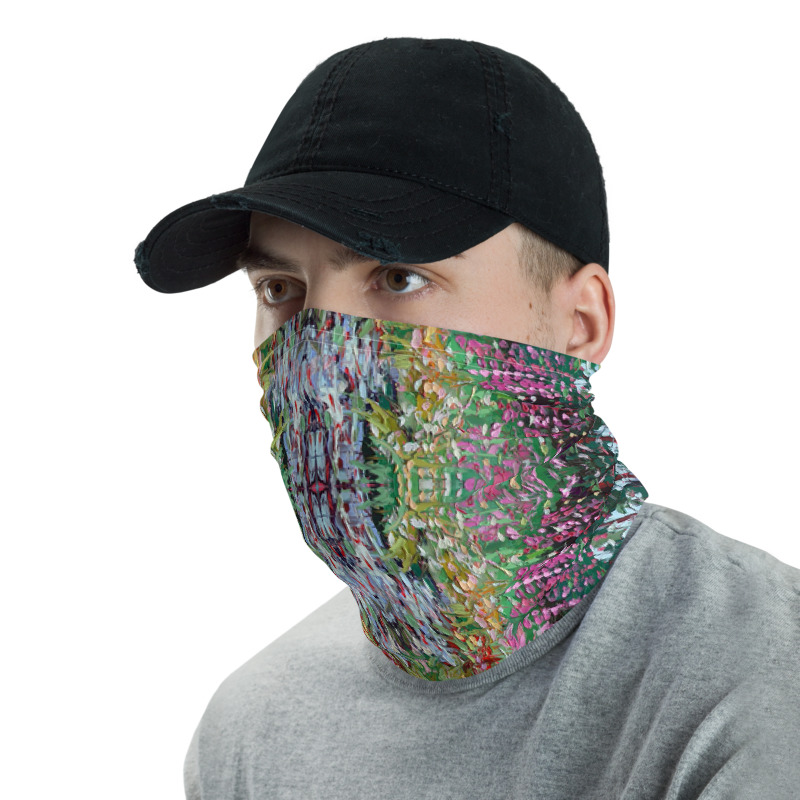 Magic Lilies Face Mask Neck Gaiter