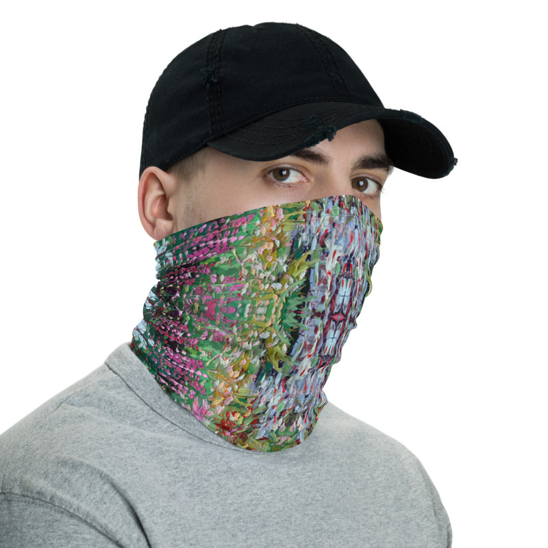 Magic Lilies Face Mask Neck Gaiter