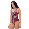 one piece swimsuit Flower of the Soul heart chakra